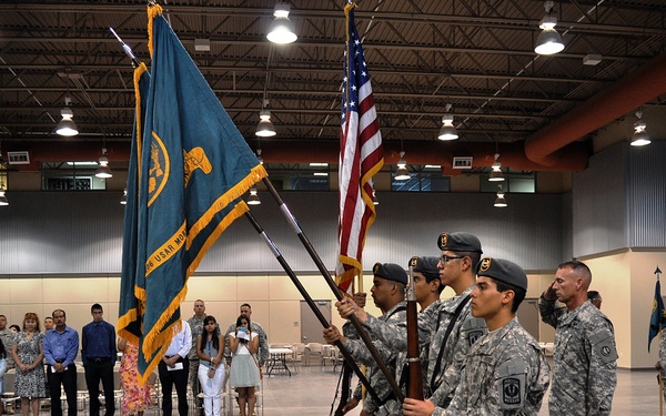 Army Reserve units conduct dual change of command ceremonies