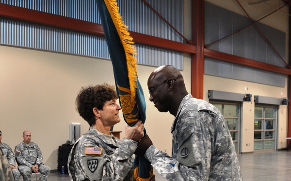 Army Reserve units conduct dual change of command ceremonies