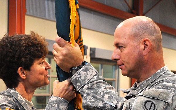 Army Reserve units conduct dual change of command ceremonies