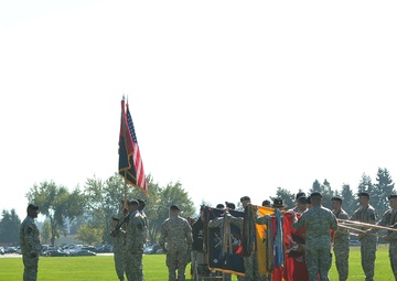 Raider Brigade uncases colors, rededicates memorial