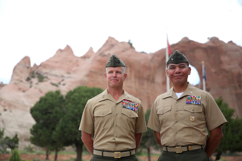 Active, Retired Marines celebrate WWII Code Talkers