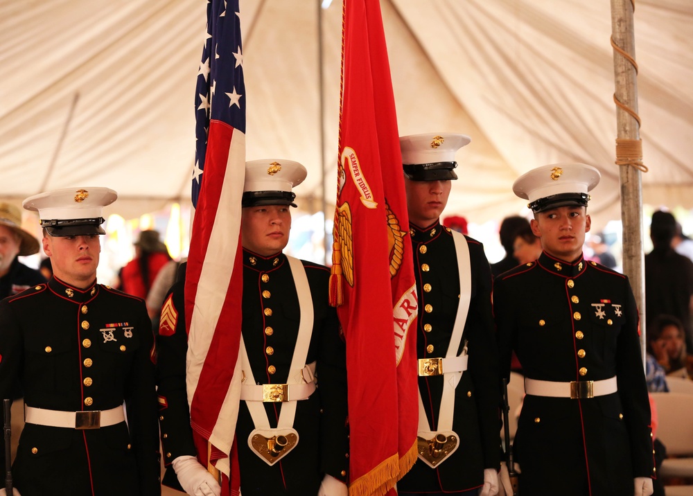 Active, Retired Marines celebrate WWII Code Talkers