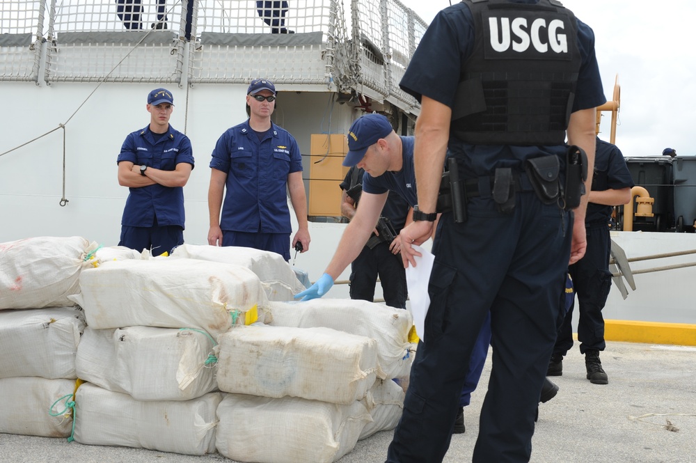 CGC Thetis drug offload in Key West