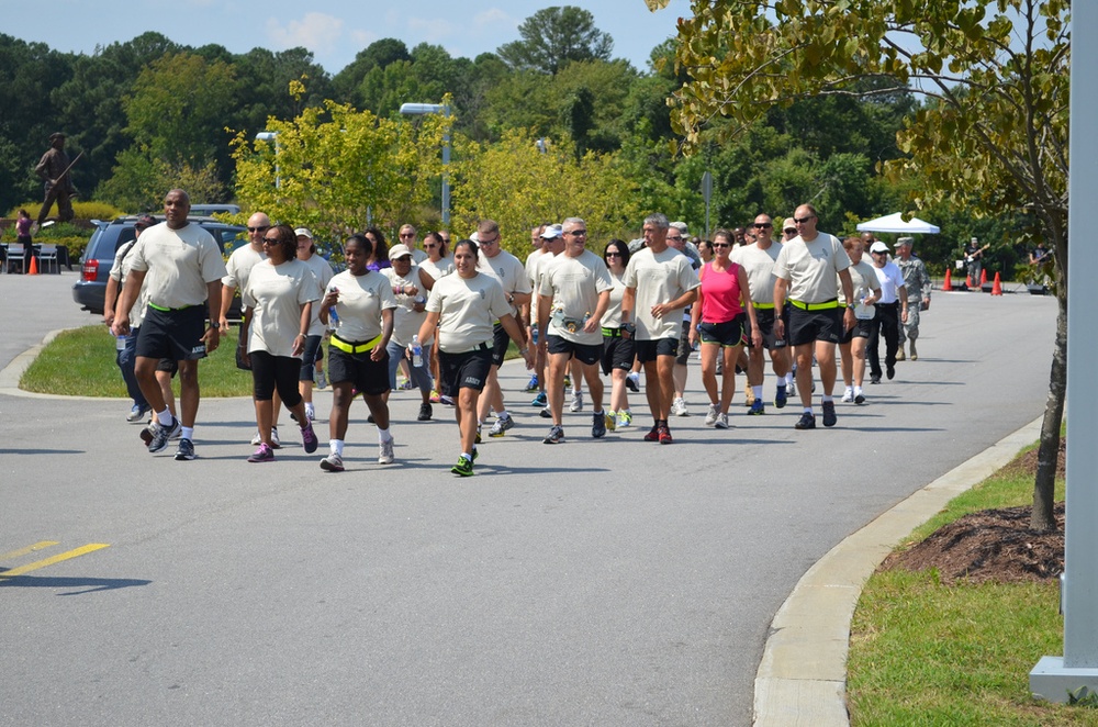 NC Guard hosts 3rd annual Gratitude Walk for Suicide Prevention