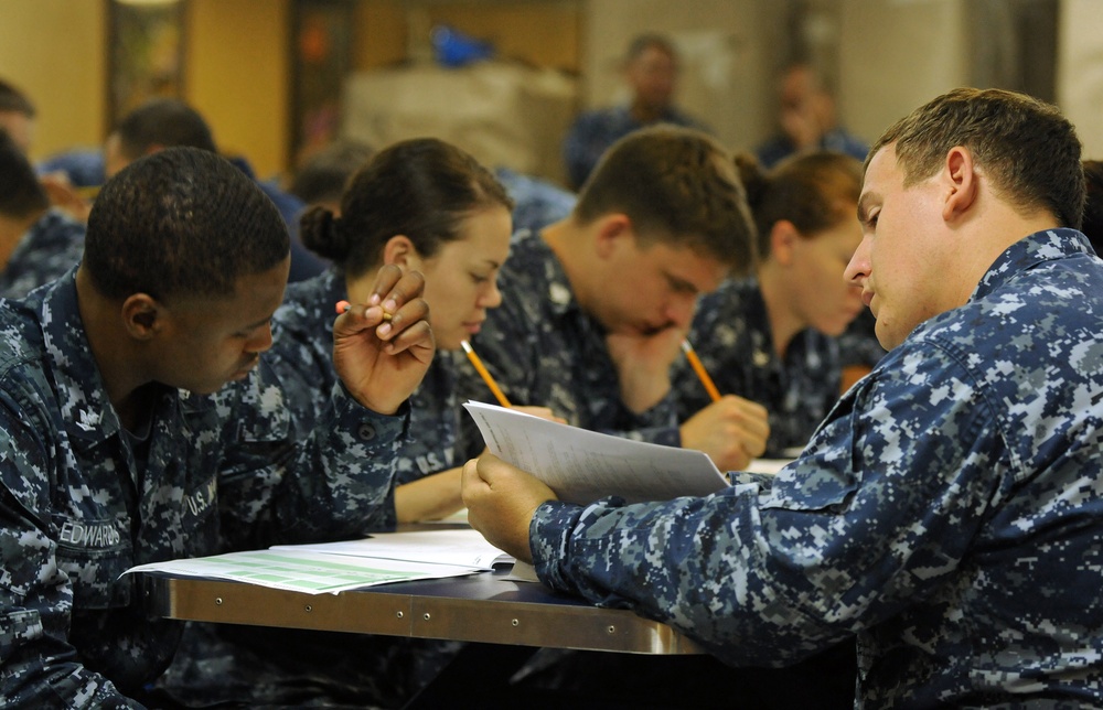 Petty officer 2nd Class advancement exam