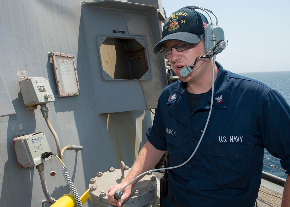 USS Bulkeley operations