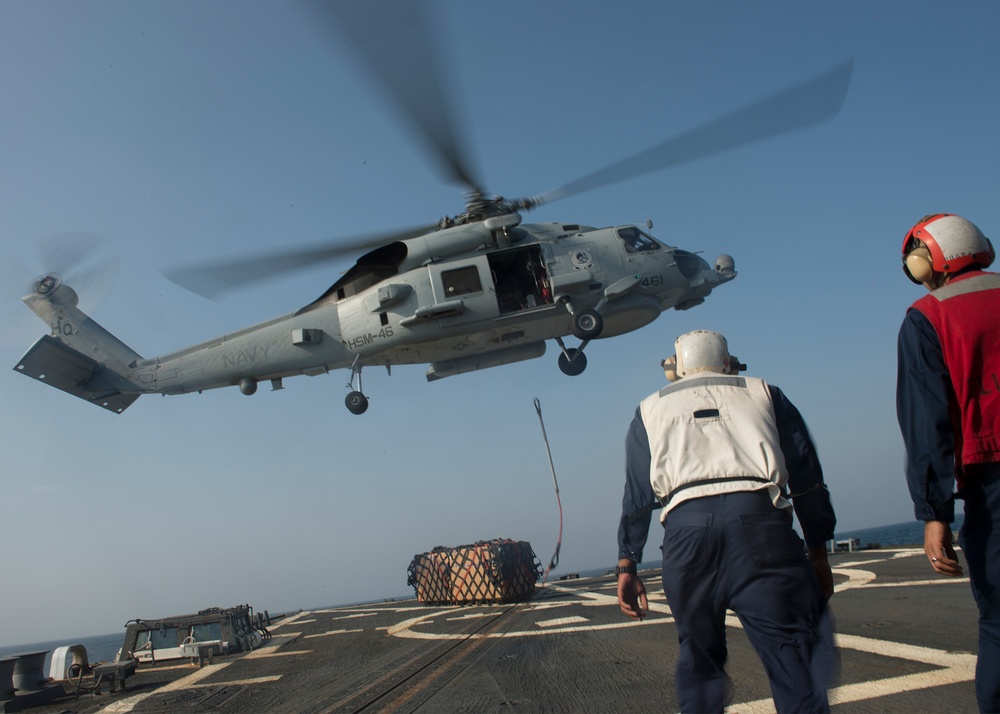 USS Bulkeley operations