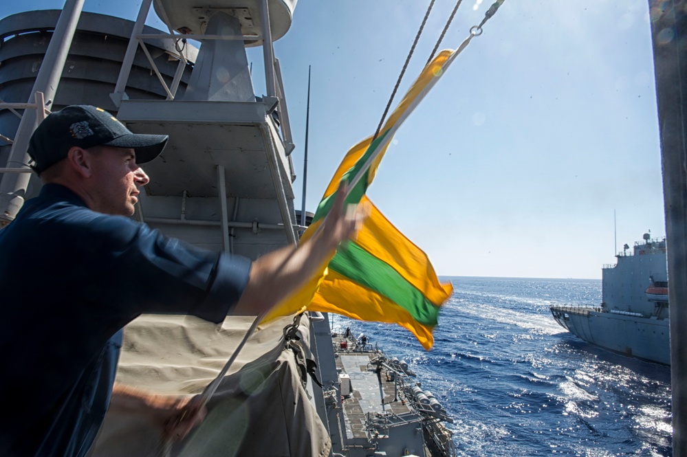 USS Barry operations