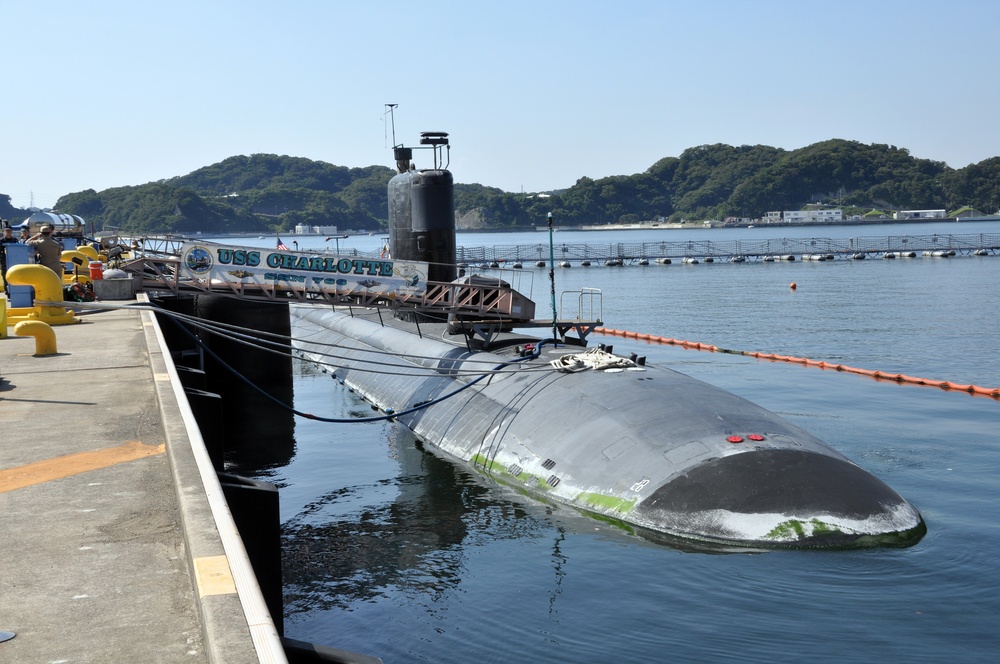 USS Charlotte operations