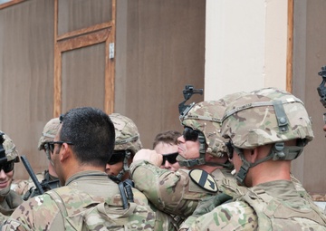 Troop C rubs elbows with locals to thwart enemies