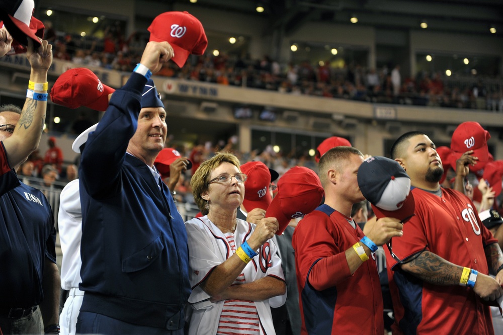 Nationals Sept. 11 Remembrance/Heroes Night