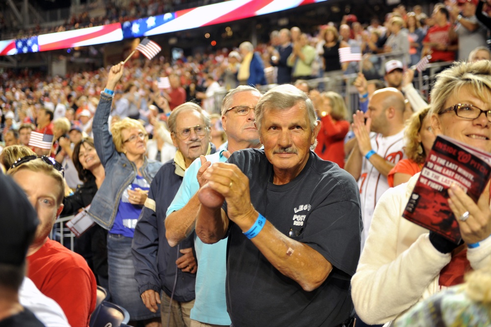 Nationals Sept. 11 Remembrance/Heroes Night