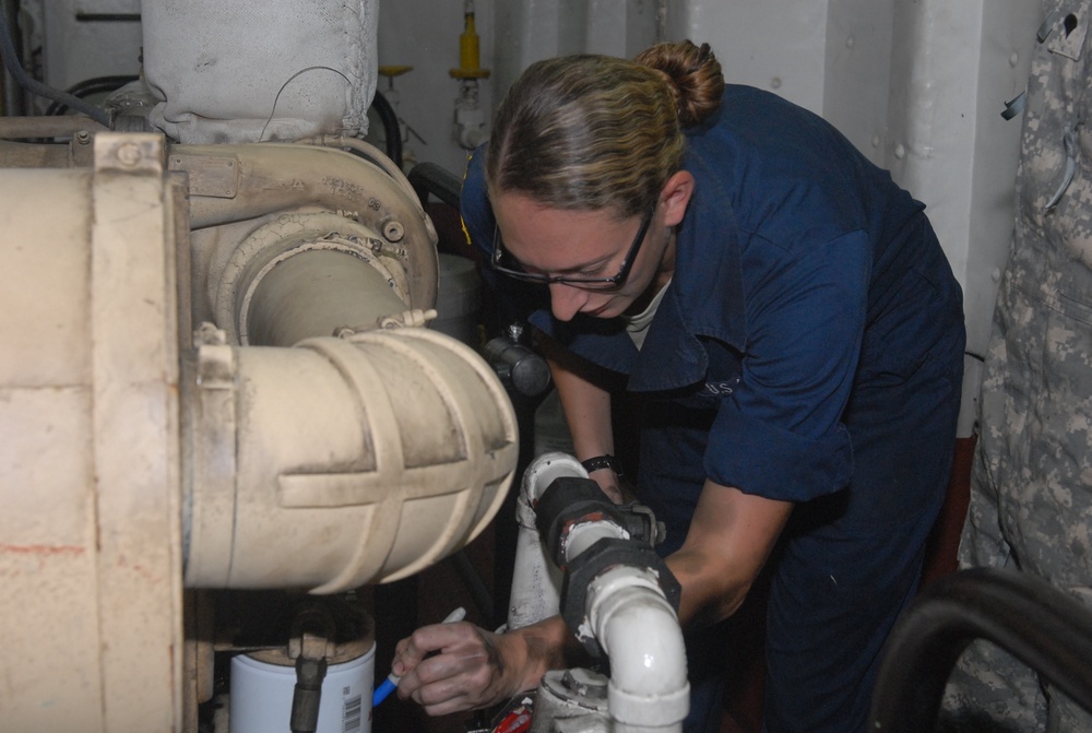 A view below deck: Army watercraft engineers share their experiences