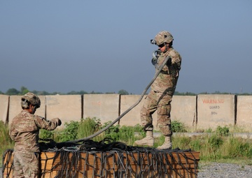 801st BSB supports the fight through logistical support