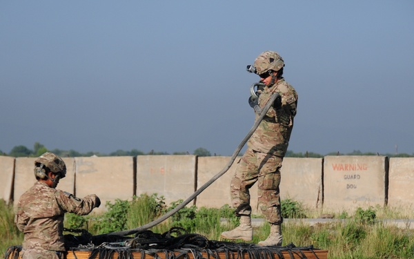 801st BSB supports the fight through logistical support