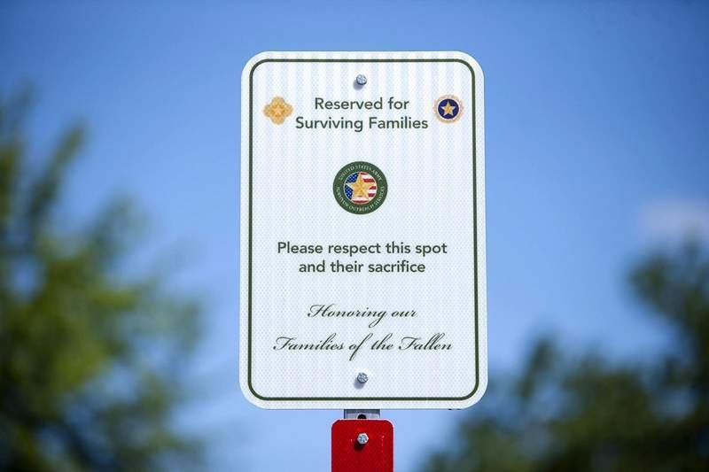 Parking spots honor Families of the Fallen