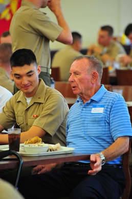 Medal of Honor recipient visits Quantico