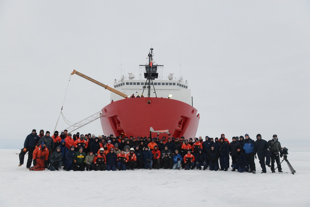 Coast Guard Cutter Healy conducts Arctic operation