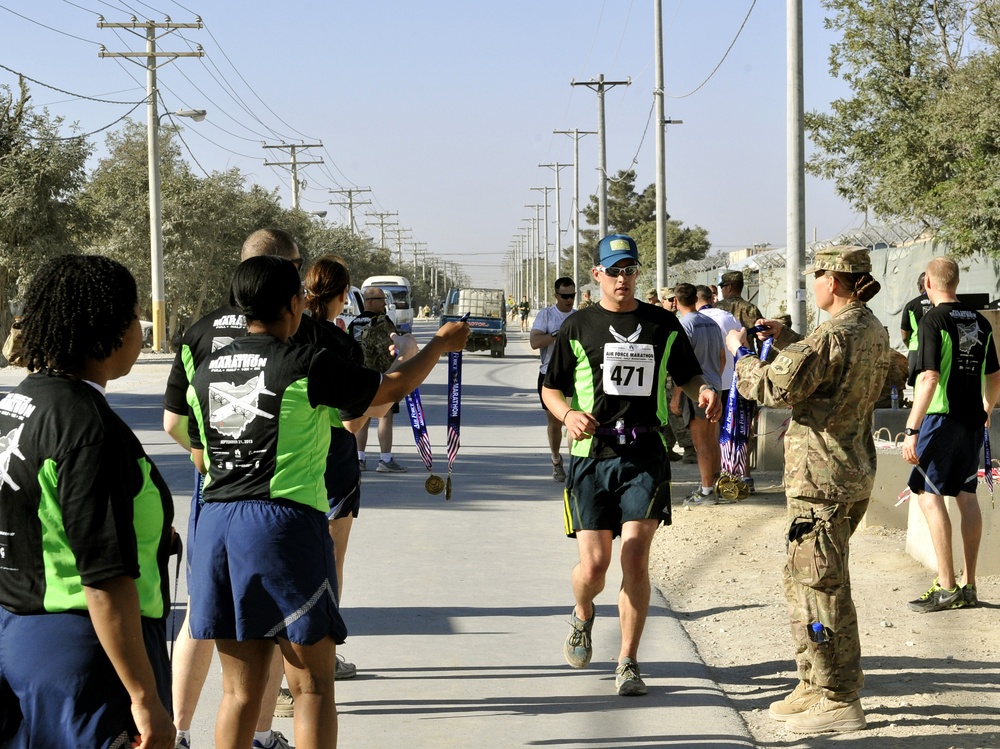 3rd annual Bagram Marathon held