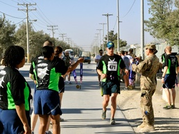 3rd annual Bagram Marathon held