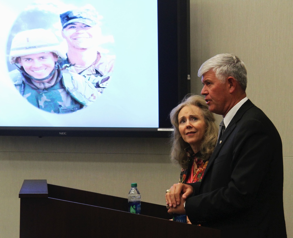 Retired Army general, wife share story of loss