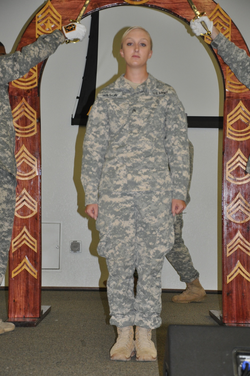 Patriots’ Day backdrop to NCO Induction