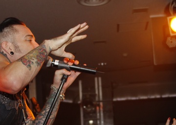 Lit rocks MCAS Iwakuni