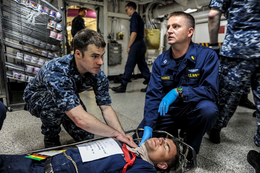 USS Theodore Roosevelt action