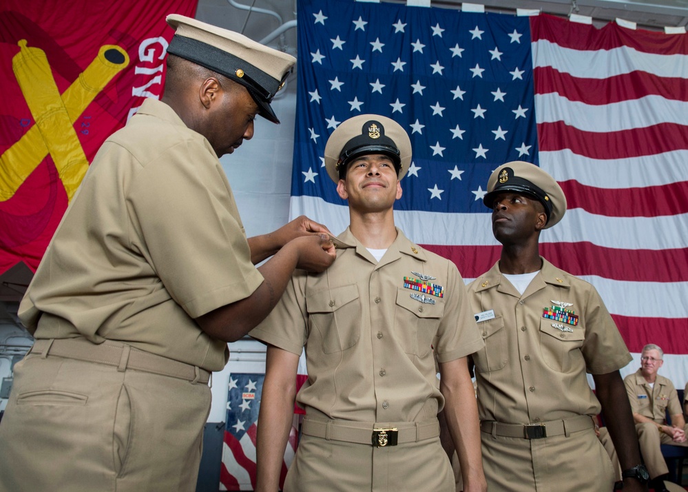 Chief petty officer pinning ceremony