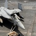 USS Nimitz flight deck action