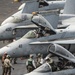 USS Nimitz flight deck action