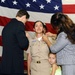 USS George H.W. Bush welcomed 40 newly pinned sailors to the rank of chief petty officer