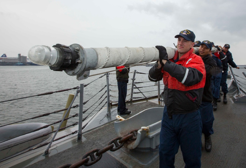 USS Mason action