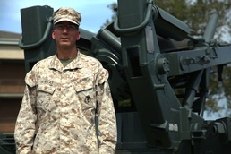 Lt. Col. Lucas says goodbye to the Corps