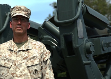 Lt. Col. Lucas says goodbye to the Corps