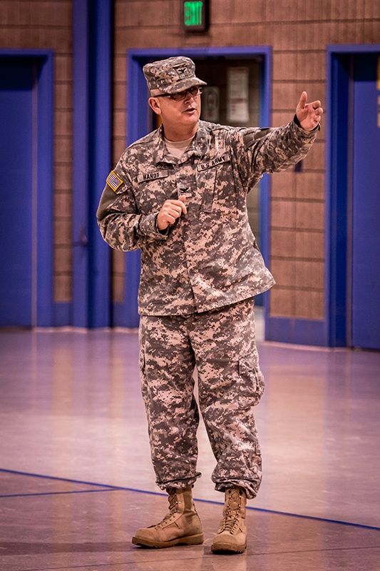 68th Troop CMD change of command