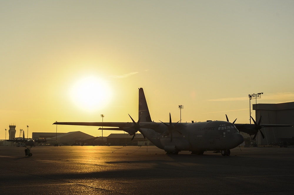 C-130 at Sunrise