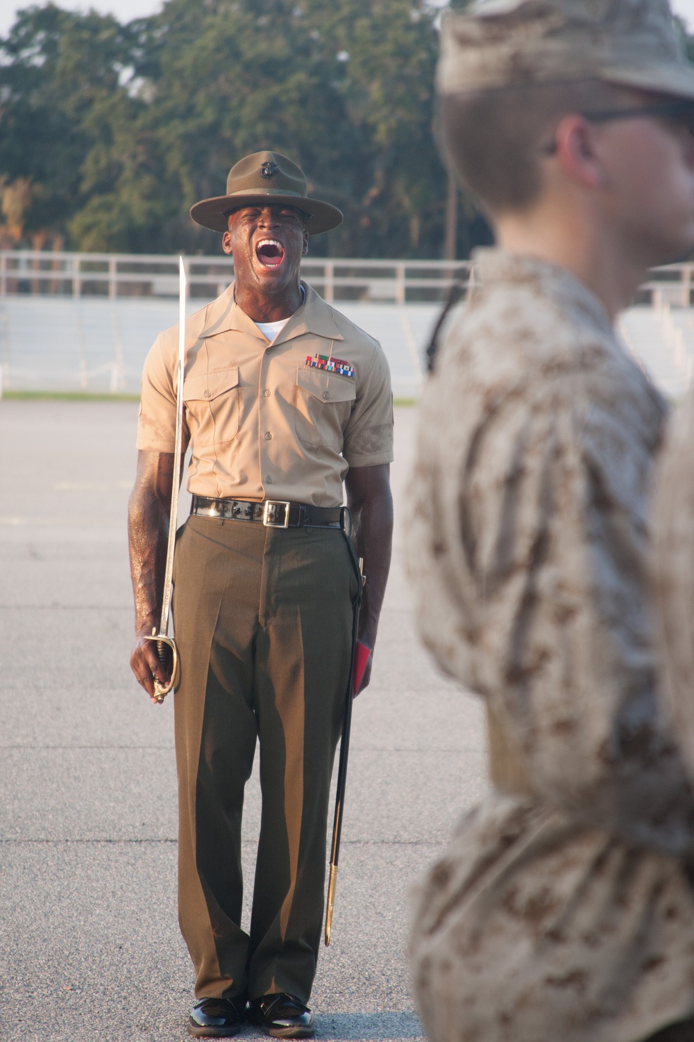 Akron, Ohio, native a Marine Corps drill instructor on Parris Island