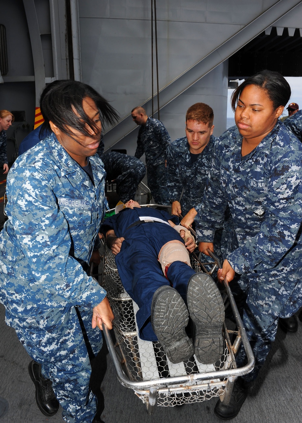Mass-casualty exercise