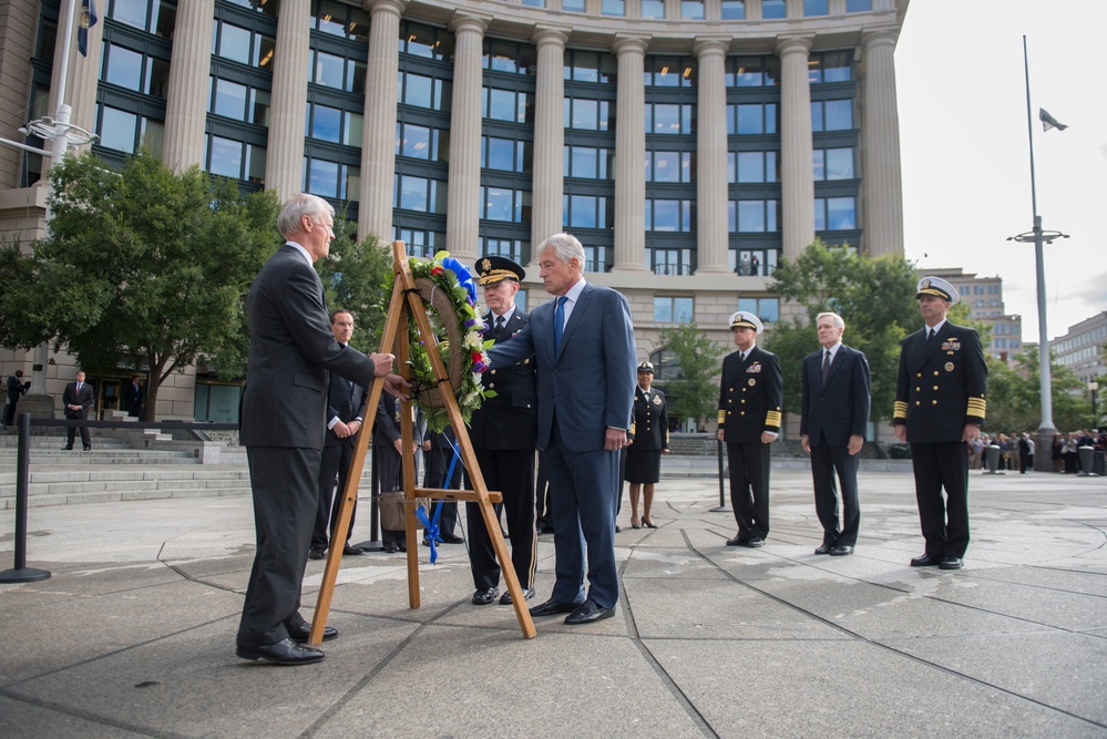 Wreath laying ceremony