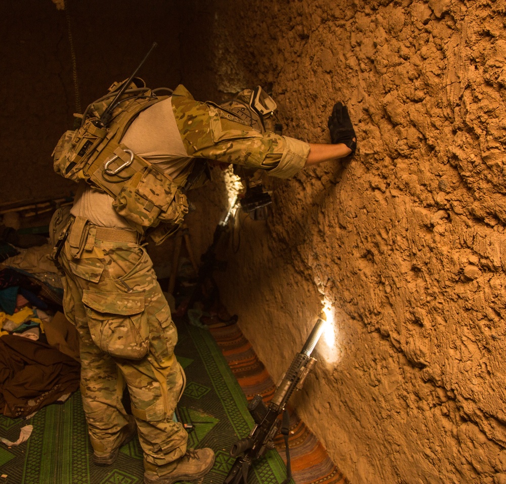 Night operation in Helmand province