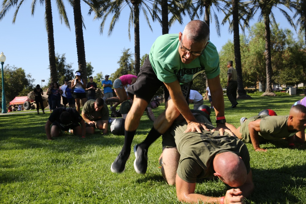 Marines celebrate Patriots' Day with Rancho Santa Margarita