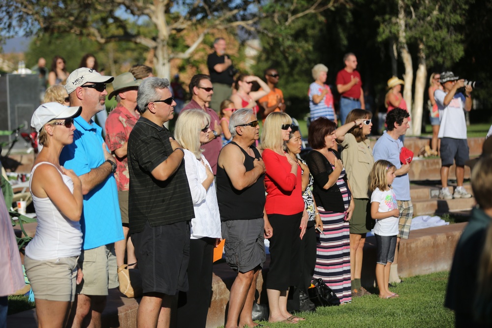 Marines celebrate Patriots' Day with Rancho Santa Margarita