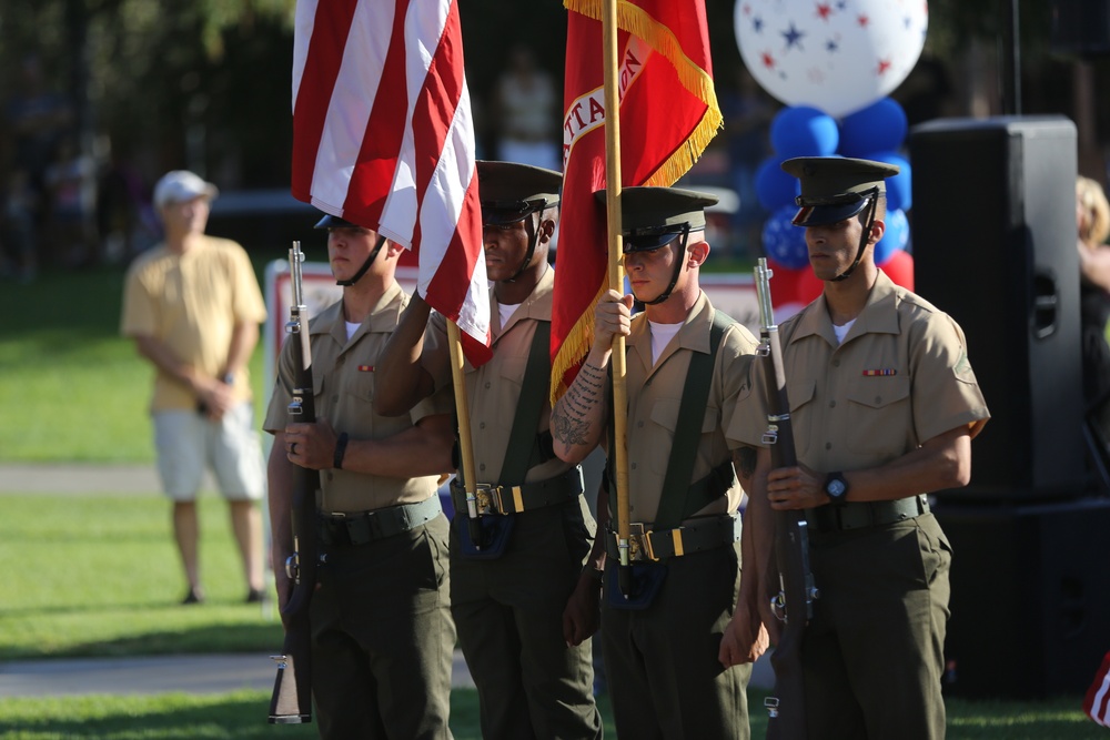 Marines celebrate Patriots' Day with Rancho Santa Margarita