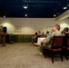 NAVCENT's Rear Adm. Loeblein at an ombudsman appreciation luncheon