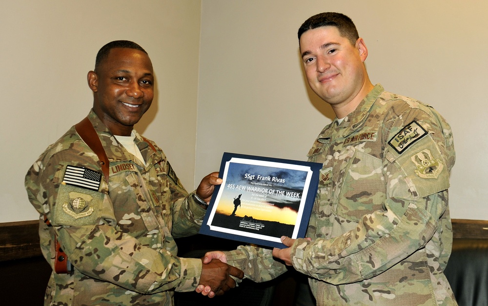 'Warrior of the Week:' Staff Sgt. Frank Rivas