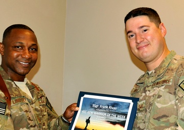 'Warrior of the Week:' Staff Sgt. Frank Rivas