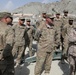 ISAF Senior Enlisted Leader Sgt Maj Booker visits Camp Wilderness