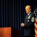 Chief Master Sgt. of the Air Force James A. Cody served as the keynote speaker for the McNamara Headquarters Complex’s celebration of the US Air Force’s 66th birthday