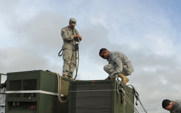 Joint Task Force-Bravo transports operating room
